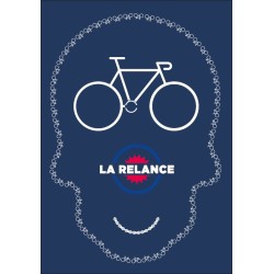 Sweat Col Rond "Vélo en tête"