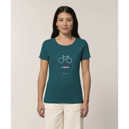 TShirt Femme "Vélo en tête"