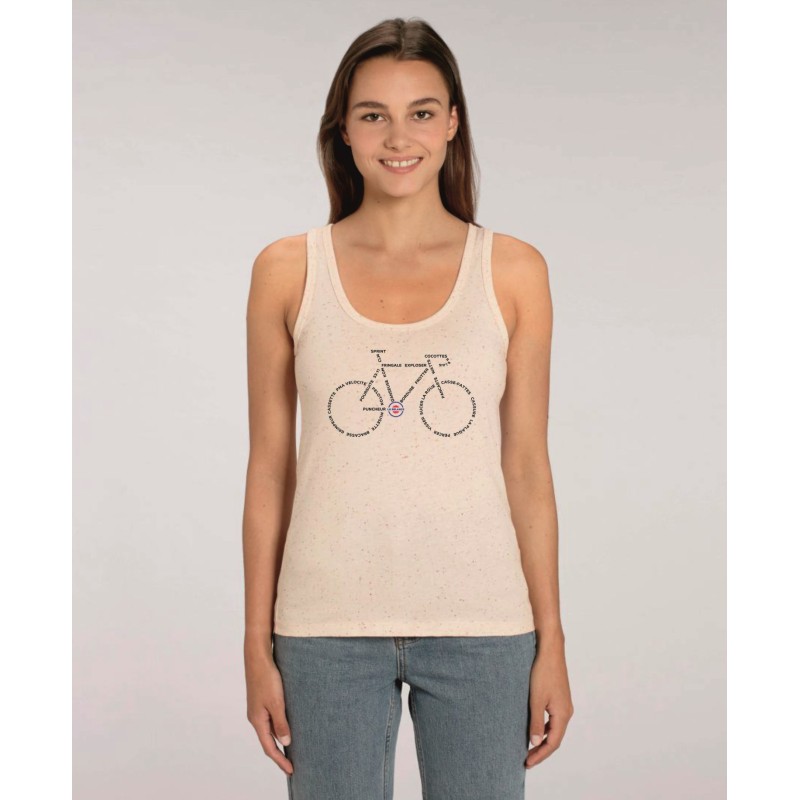 Débardeur Femme "Lexique Cycliste"